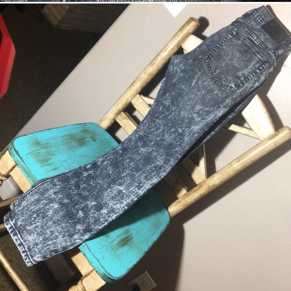 Rude Acid Wash Jeans 30x30 - Picture 6 of 8